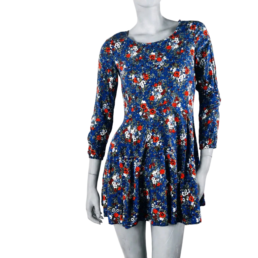 Vestido estampado Springfield