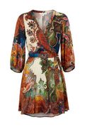 Vestido estampado Zara