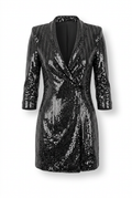 Vestido blazer brillante ZARA