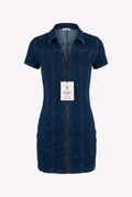 Vestido denim PULL&BEAR