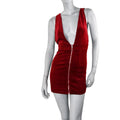 Peto burdeos cremallera H&M