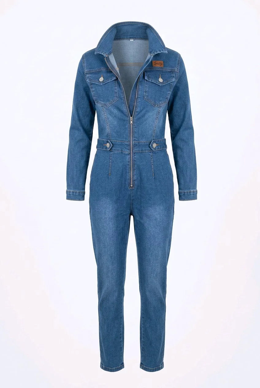 Mono vaquero azul SheIn
