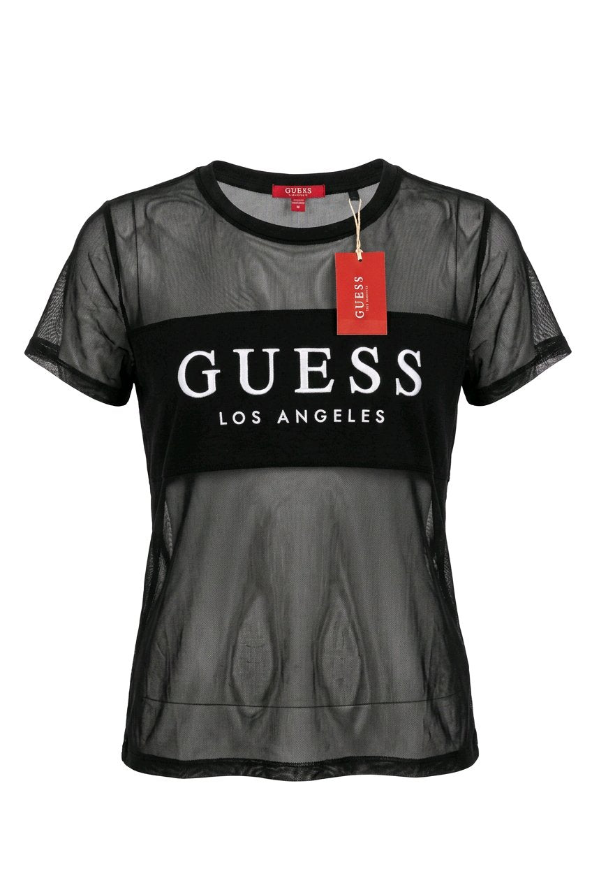 Top semitransparente Guess