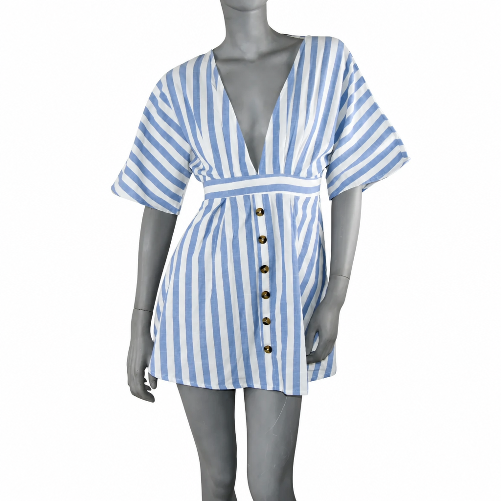 Vestido rayas Shein