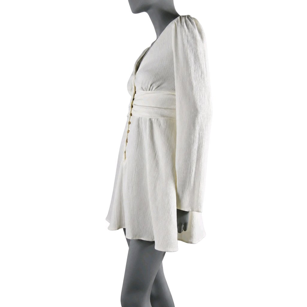 Vestido Blanco corte fluido Shein