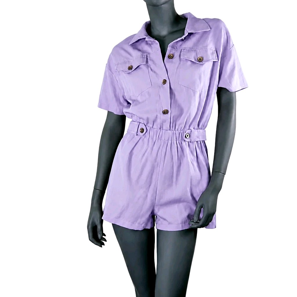 Mono lila corto marca Shein