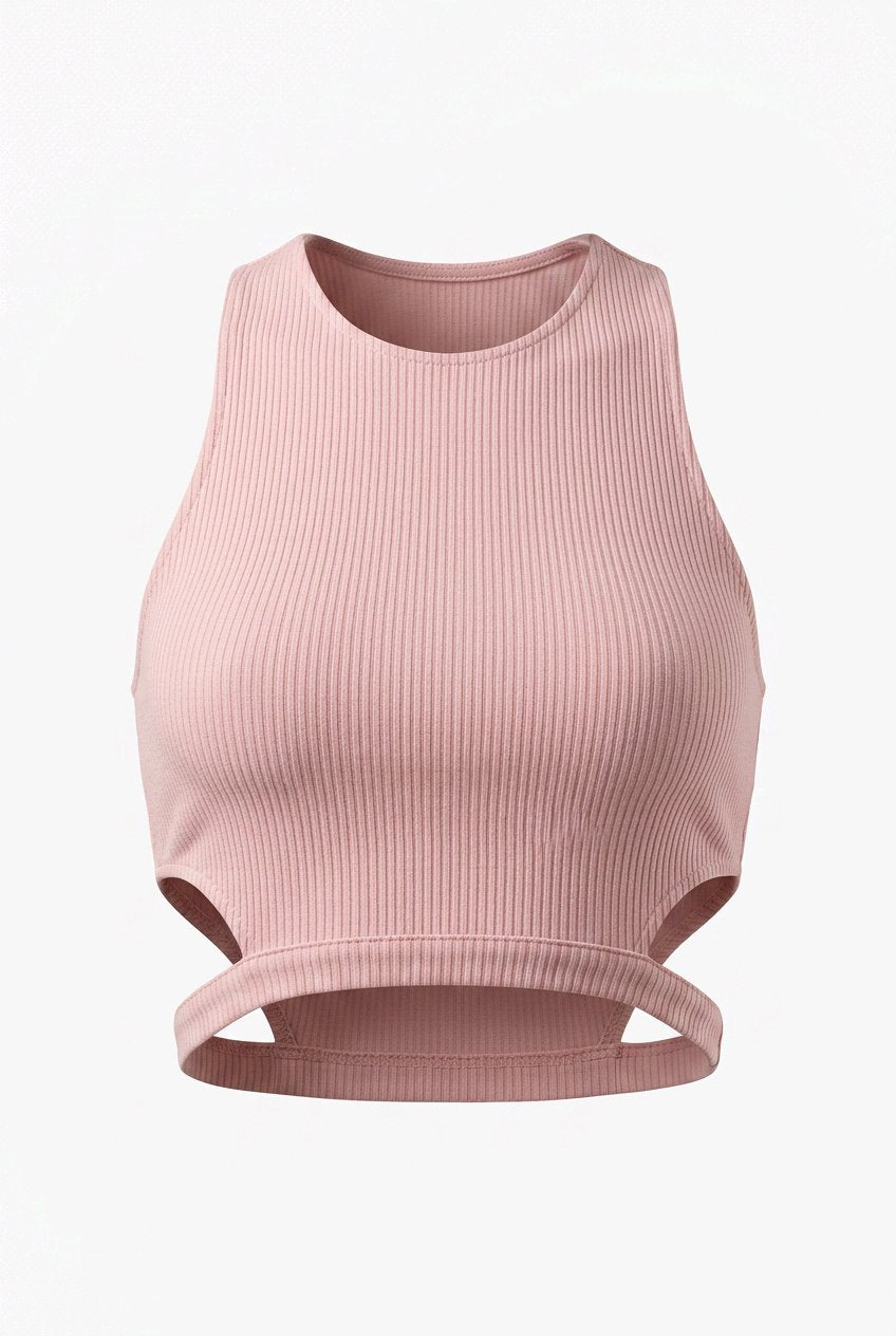 Crop top Rosa PULL&BEAR