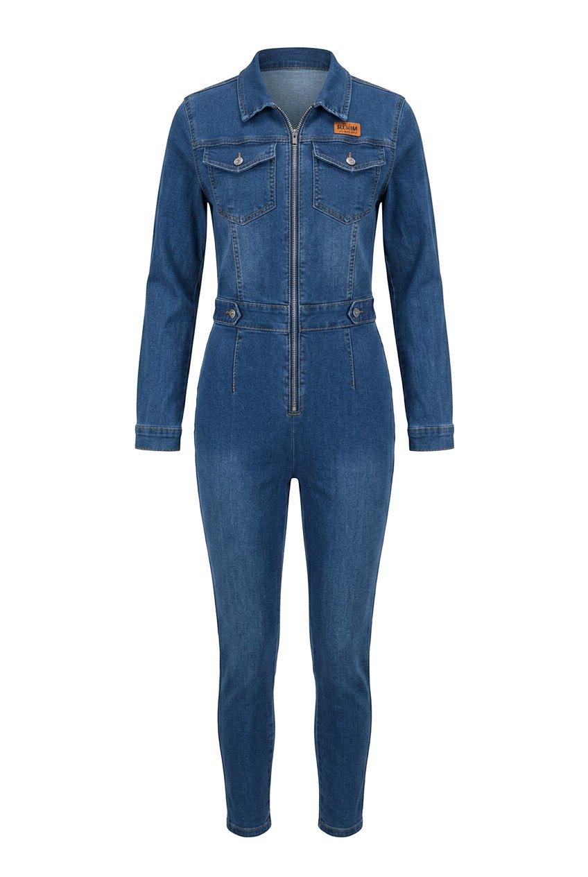 Mono denim largo Shein