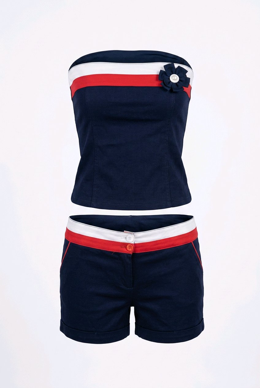 Conjunto top y pantalón corto