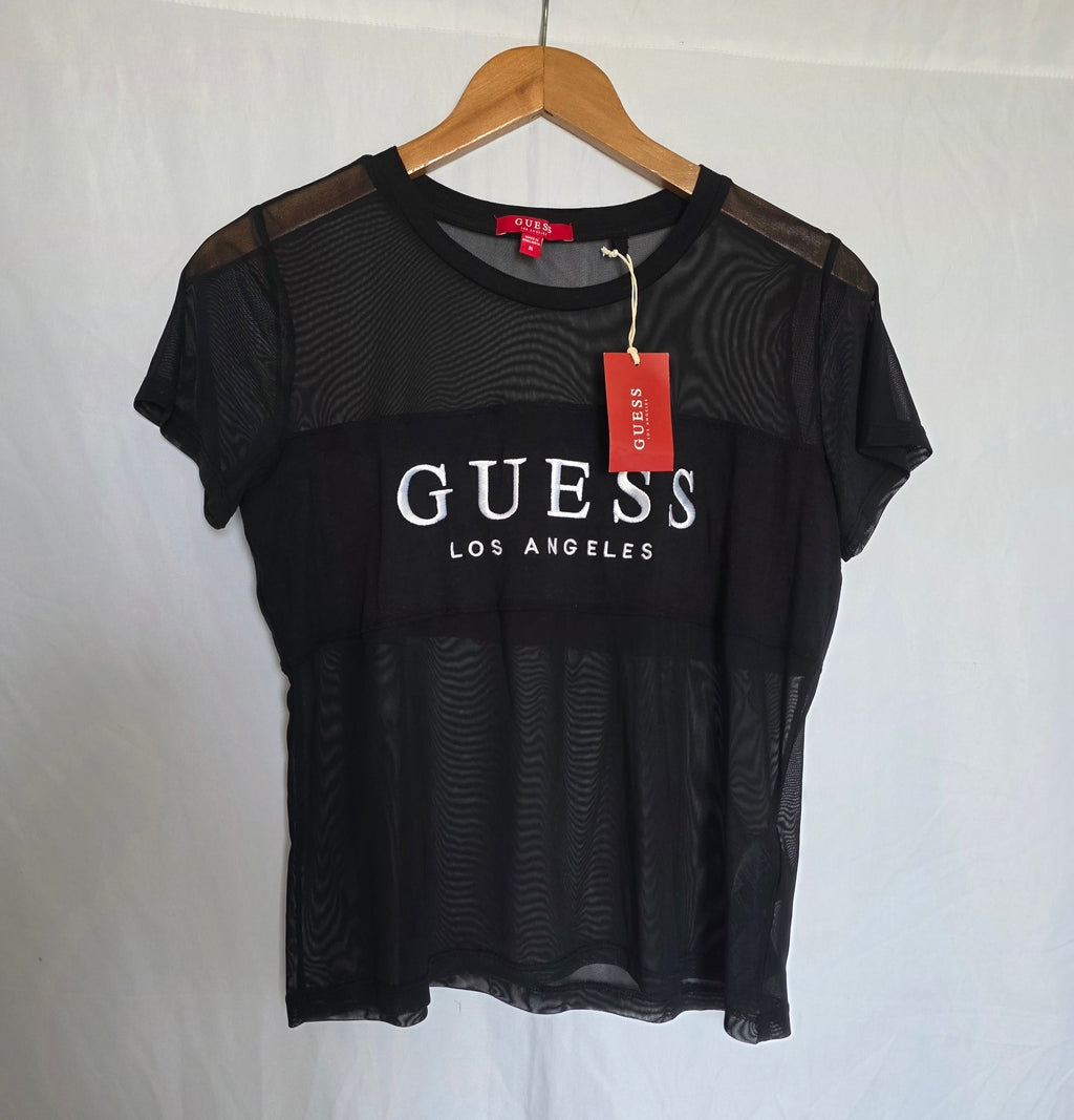 Top semitransparente Guess