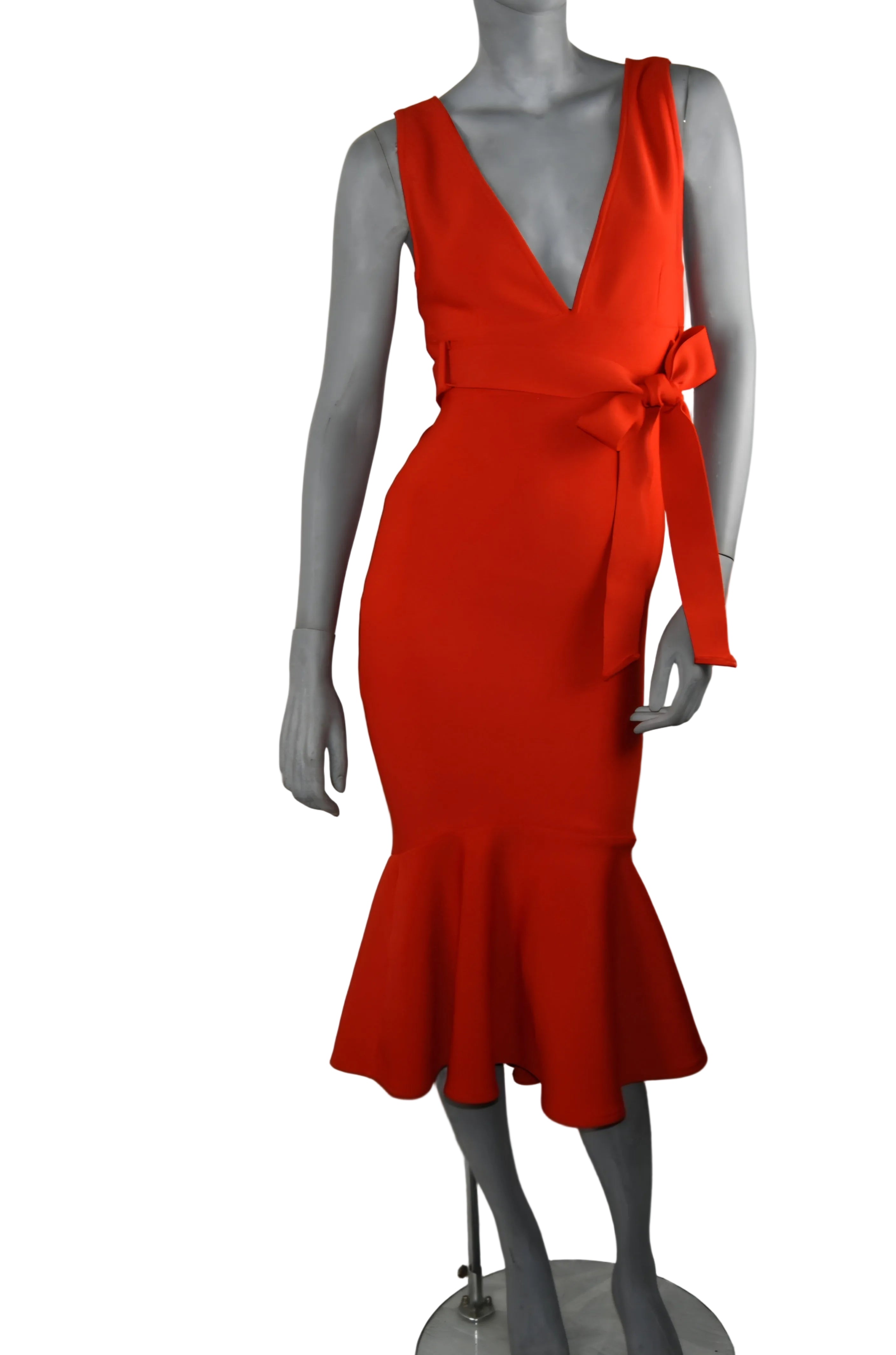 Vestido rojo bandage Shein
