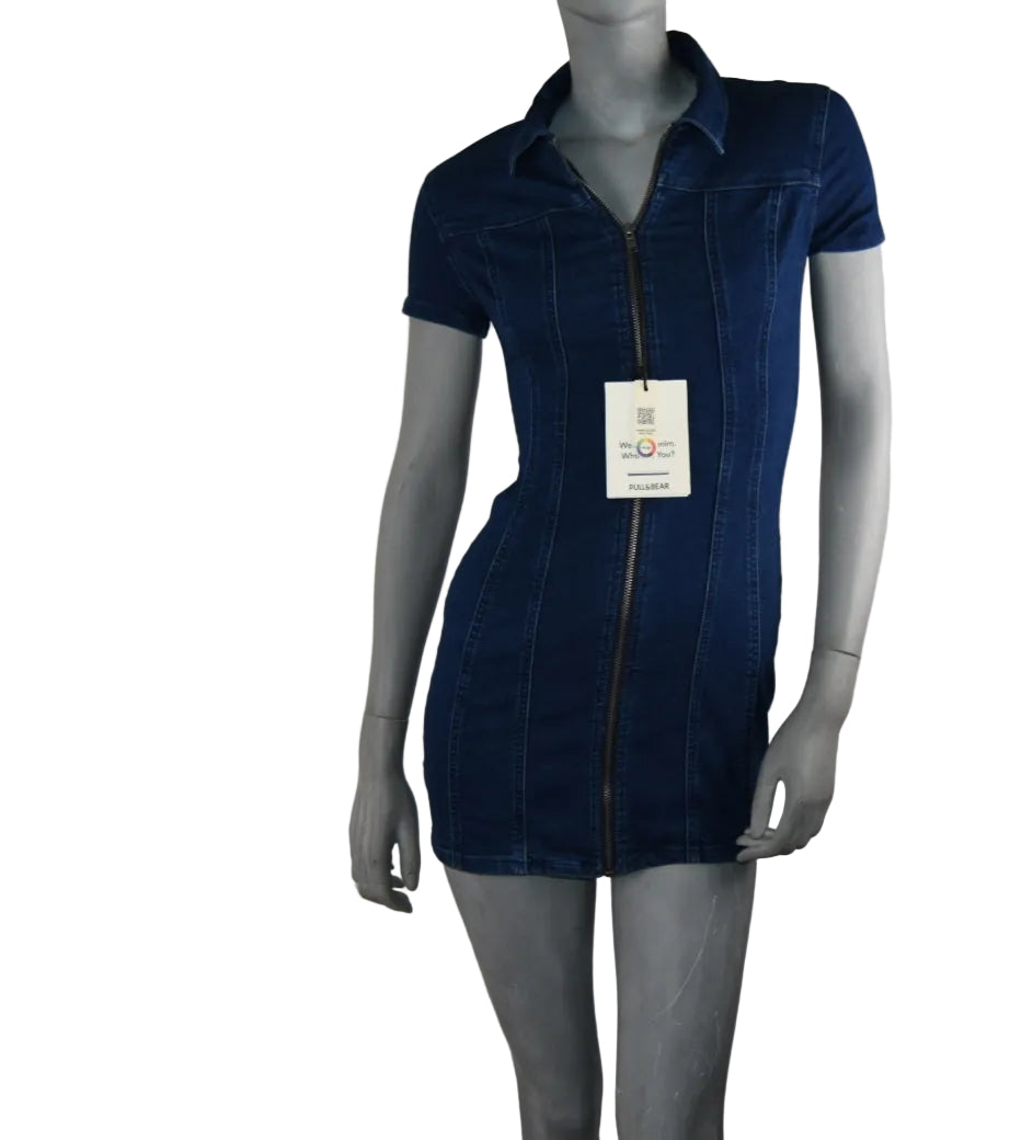 Vestido denim PULL&BEAR
